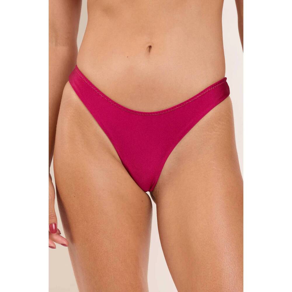 NEW RIO DEL SOL essential bikini bottoms in shimmer desejo
